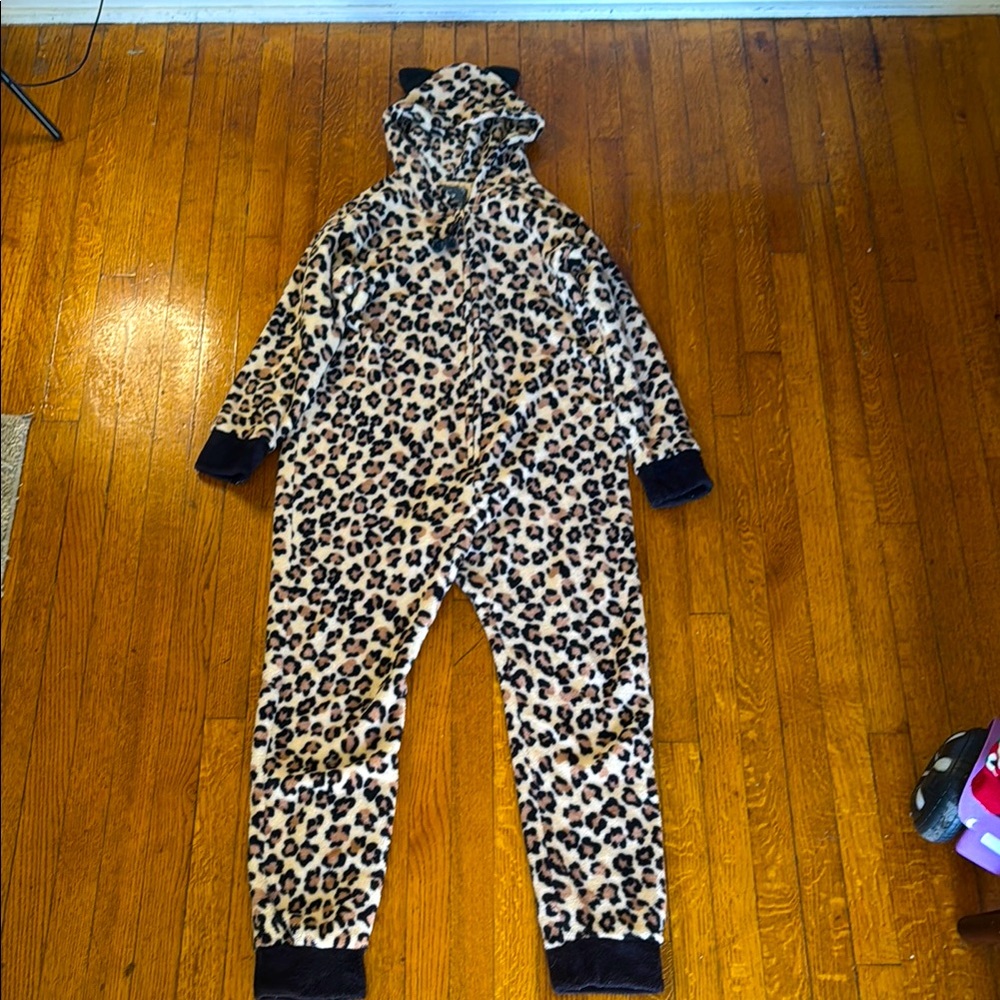 Pj Couture Leopard Print Kids Women One Piece